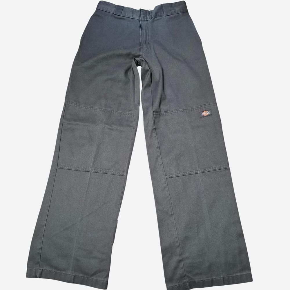 Dickies Men's Grey Double Knee Workpants Size 28X32
